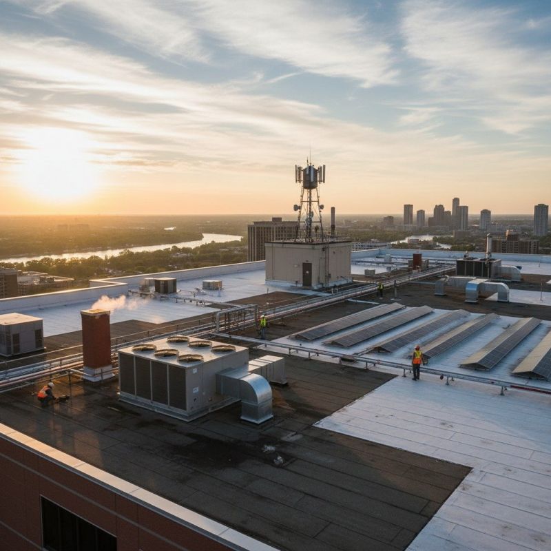 Industrial Roof Installation